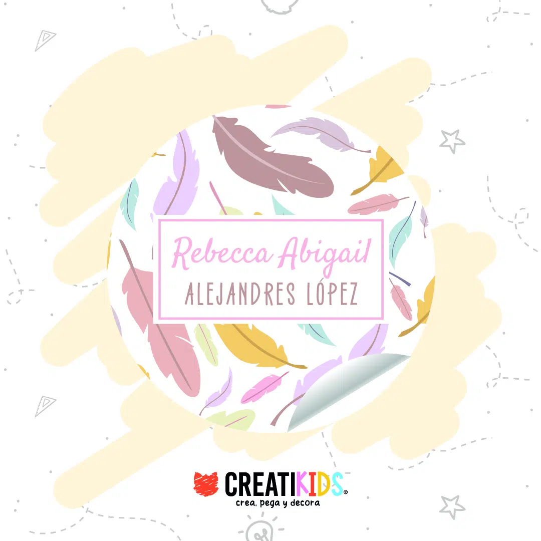 Etiquetas Personalizadas Feathers