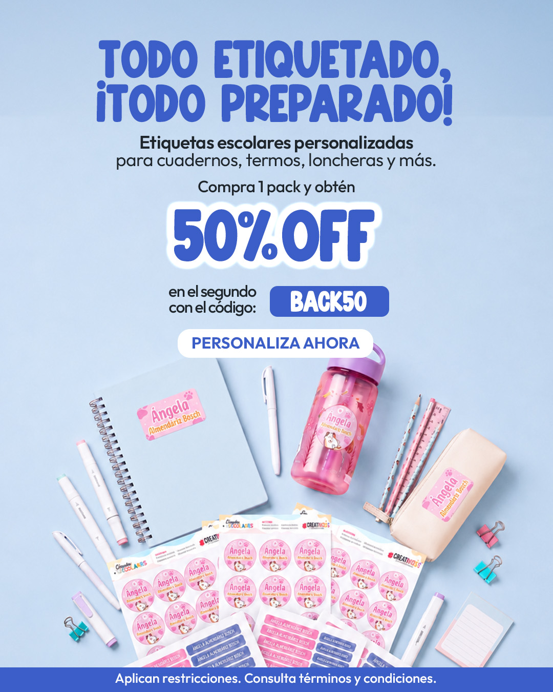 promo back to school
